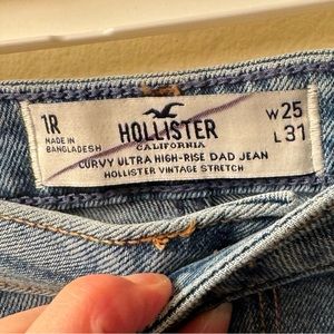 Holister dad jeans